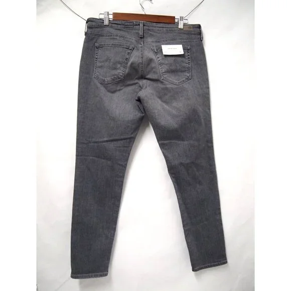 NWT AG Adriano Goldschmied Womens Jeans 31 Legging Ankle Skinny Grey Low Rise - Picture 3 of 7